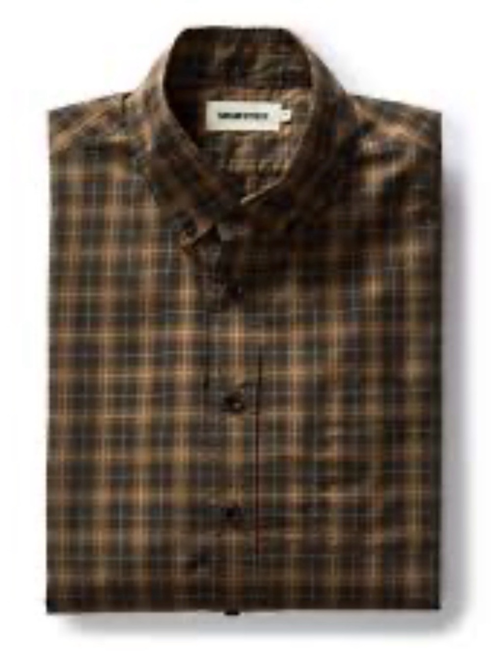 NWT Taylor Stitch The Jack Button-Down Shirt Mulch plaid 38 - Picture 2 of 8